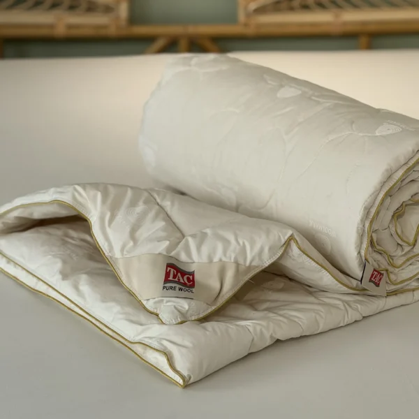 لحاف لایت Pure Wool برند Tac یک نفره 215*155