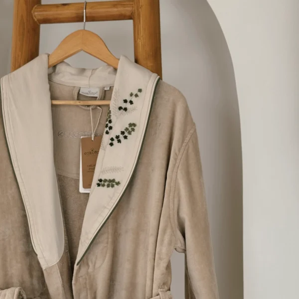ست حوله تن پوش 4 تکه زنانه برند ecocotton مدل Derin