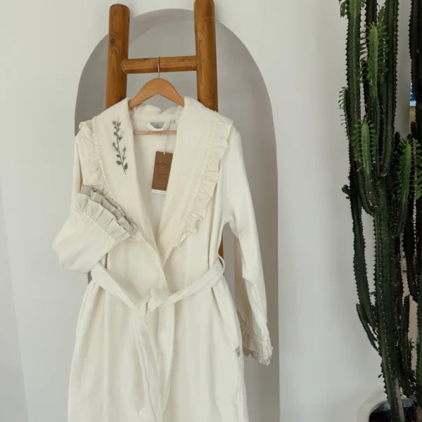 ست حوله تن پوش 4 تکه زنانه برند ecocotton مدل Leyna