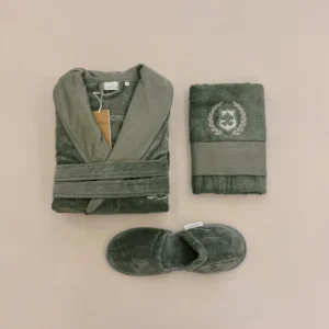 ست حوله تن پوش 4 تکه مردانه برند ecocotton مدل Masal