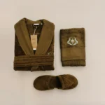 ست حوله تن پوش 4 تکه مردانه برند ecocotton مدل Farah