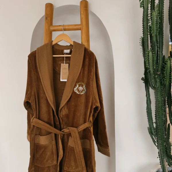 ست حوله تن پوش 4 تکه مردانه برند ecocotton مدل Farah - Image 5