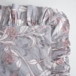 طرح و پارچه سرویس ملحفه دونفره اکوکتان مدل لادین