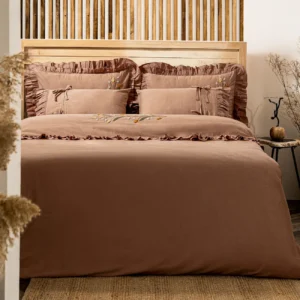 سرویس ملحفه Farah دونفره کینگ سایز برند ecocotton
