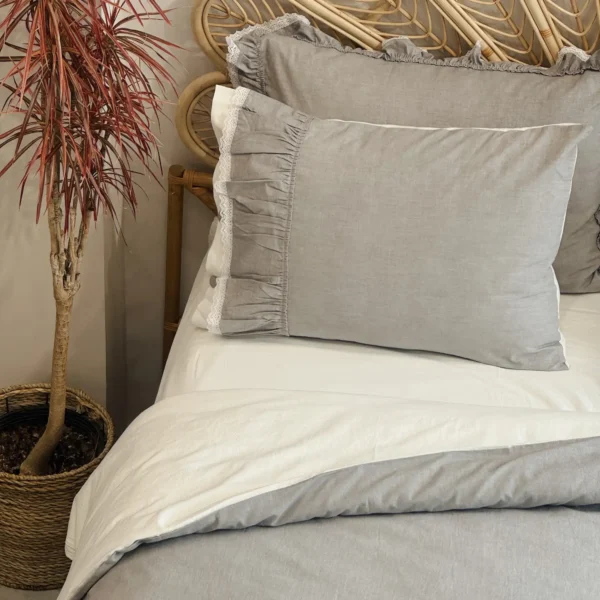 سرویس ملحفه Lisa دونفره سایز برند ecocotton - Image 3