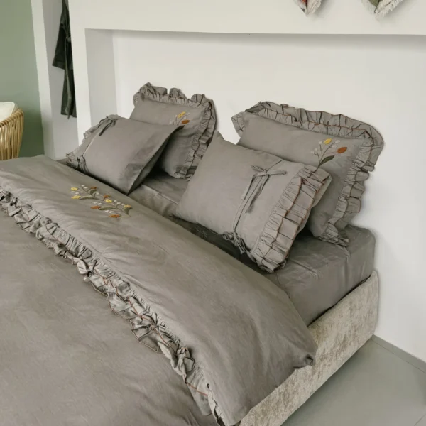 سرویس ملحفه Farah دونفره کینگ سایز برند ecocotton - Image 2