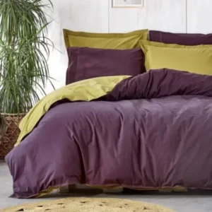 سرویس ملحفه دونفره Basic برند ecocotton