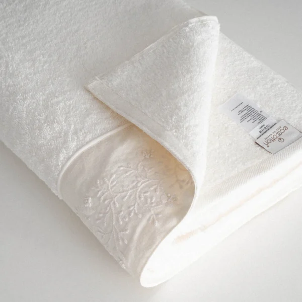 حوله حمام Pietra Cream برند ecocotton سایز 150*80 - Image 2