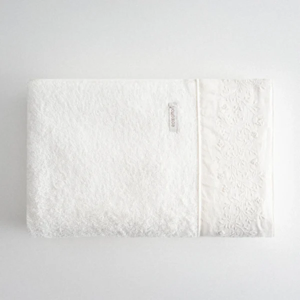 حوله حمام Pietra Cream برند ecocotton سایز 150*80 - Image 4