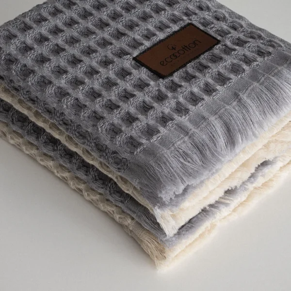 حوله دست و صورت Seren برند ecocotton سایز 50*30 - Image 2
