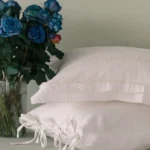 ست ملحفه هافسا کرم برند اکوکاتن