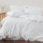 سرویس ملحفه کینگ سایز برند اکوکتان مدل آیدا کرم