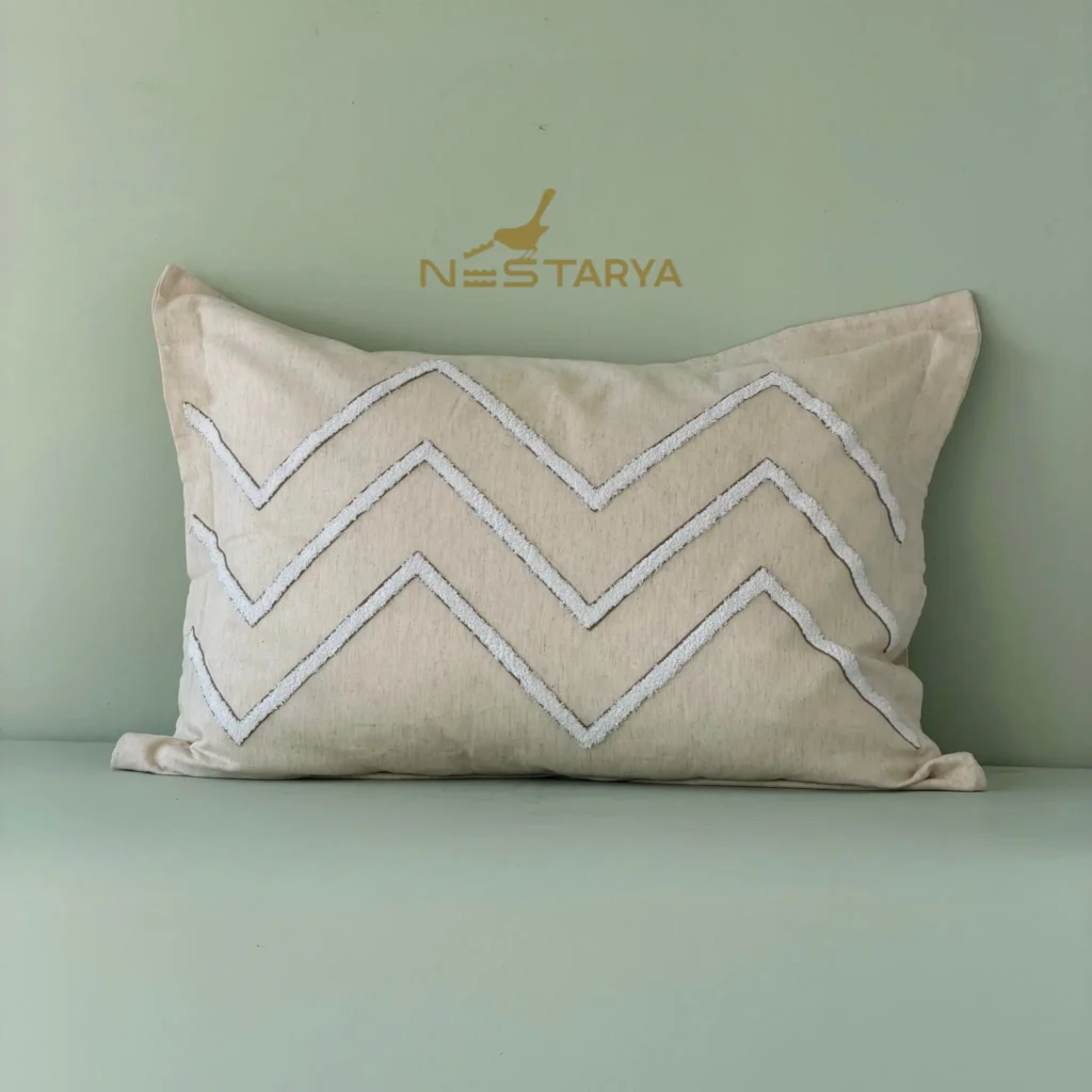 روبالشی تالیا بژ برند اکوکاتن