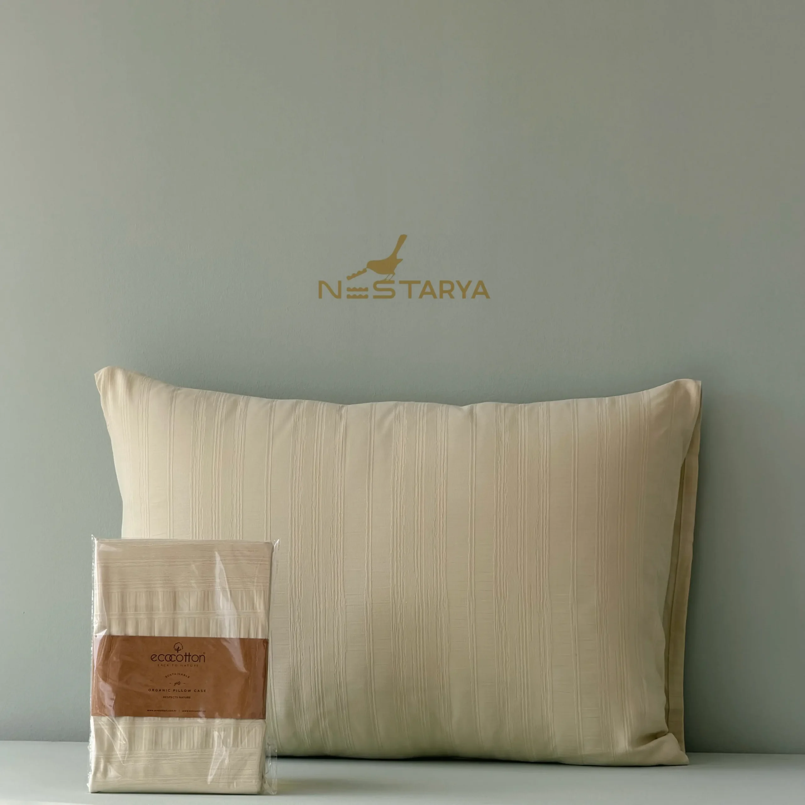 OQUA2284 روبالشی میها سبز برند اکوکاتن