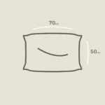 سایز روبالشی