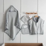 ست حوله 4 تکه ملیندا آبی