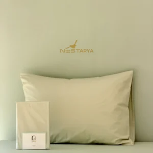 روبالشی ساده سبز روشن برند نست