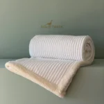 پتو تدی تکنفره سفید