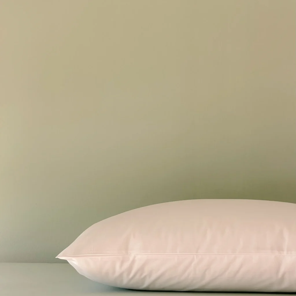 روبالشی صورتی سفید