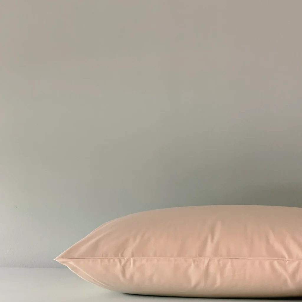 روبالشی صورتی بژ