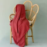پیکه موسلین صورتی تیره